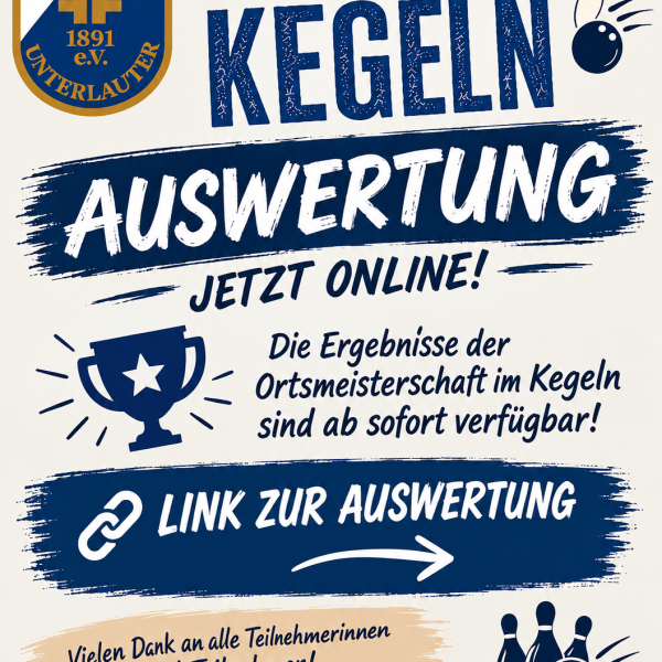 Ortsmeisterschaft Kegeln 2026